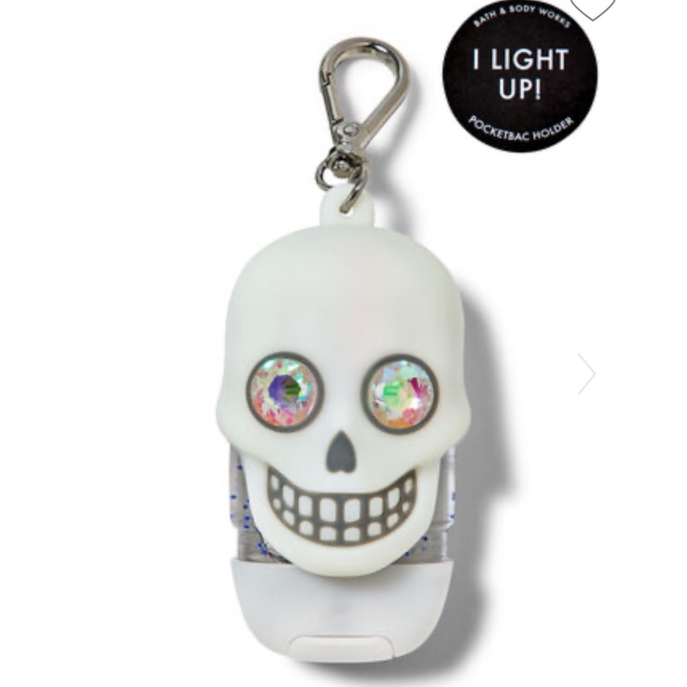 Bath & Body Works light up skull PocketBac holder